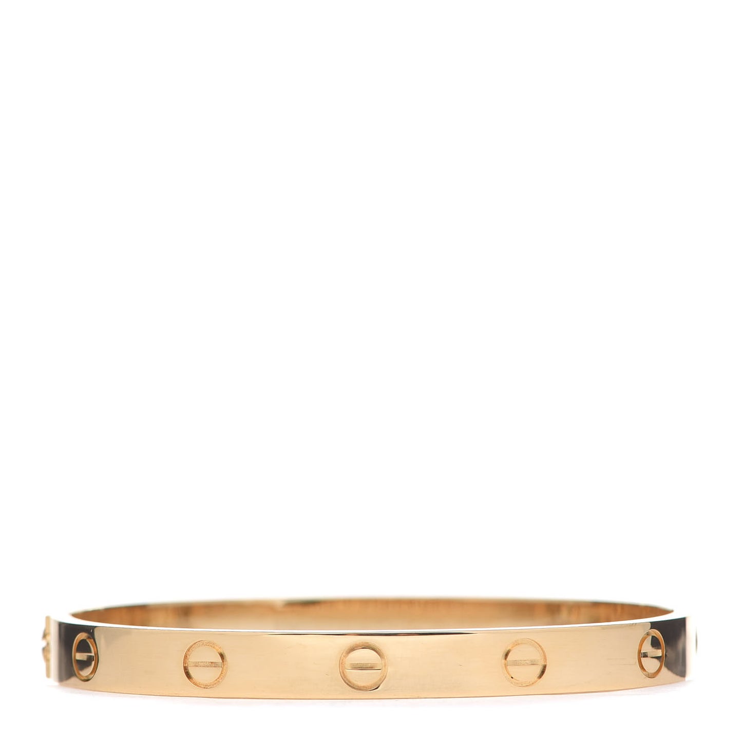 18K Yellow Gold LOVE Bracelet 17