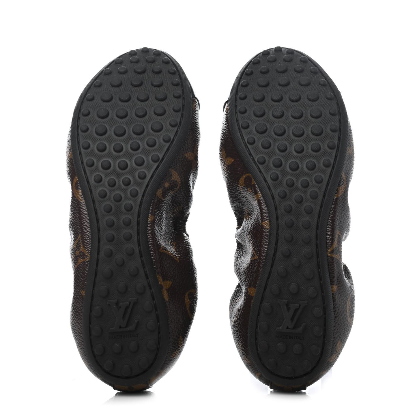 Monogram Flirty Ballerina Flats 34 Black