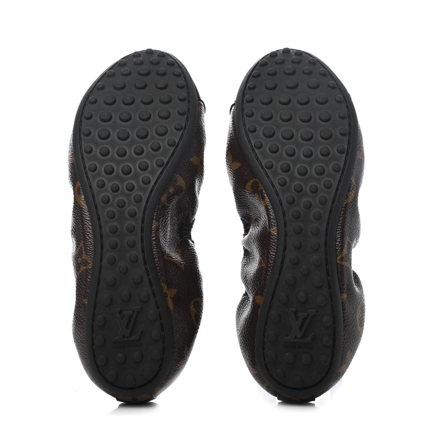 Louis Vuitton Monogram Flirty Ballerina Flats 34 Black 4 of 4