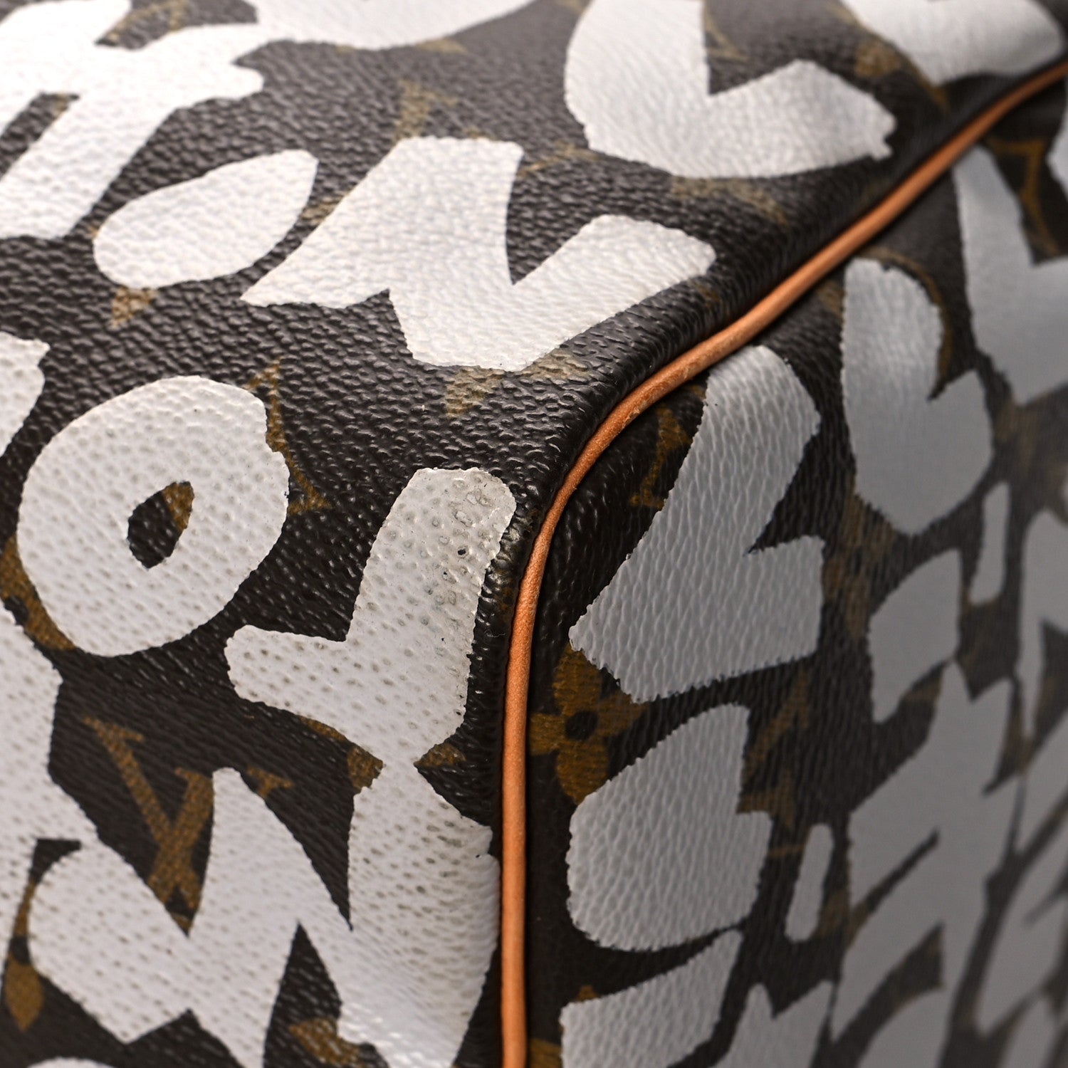 Louis Vuitton Monogram Graffiti Speedy 30 Silver 9 of 10