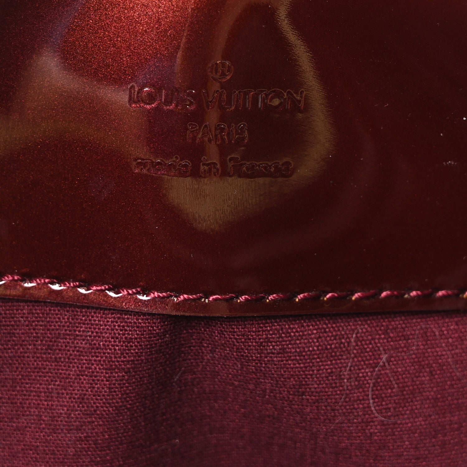 Louis Vuitton Vernis Melrose Avenue Rouge Fauviste 6 of 9