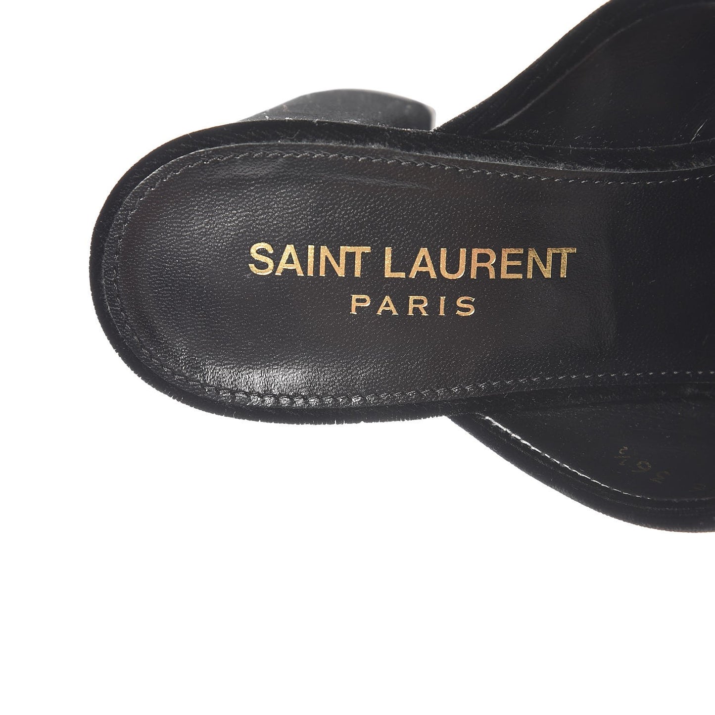 Velvet LouLou Mules 36.5 Black