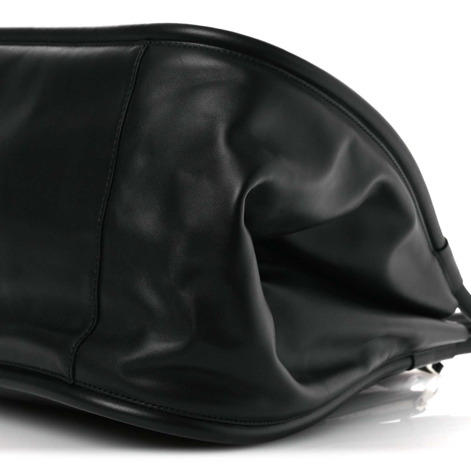 Proenza Schouler Calfskin XL Ruched Tote Black 11 of 12