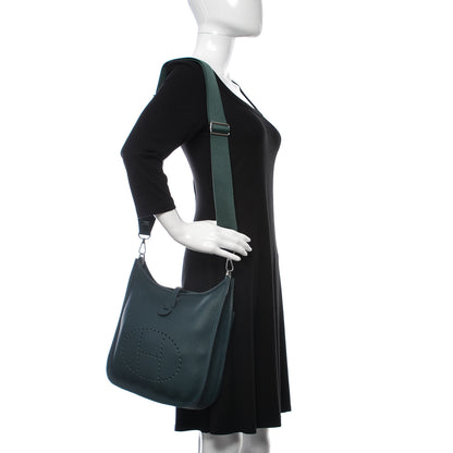 Hermes Taurillon Clemence Evelyne III PM Colvert 2 of 11