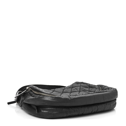 Chanel Nylon Quilted Coco Cocoon Messenger Black 4 of 13