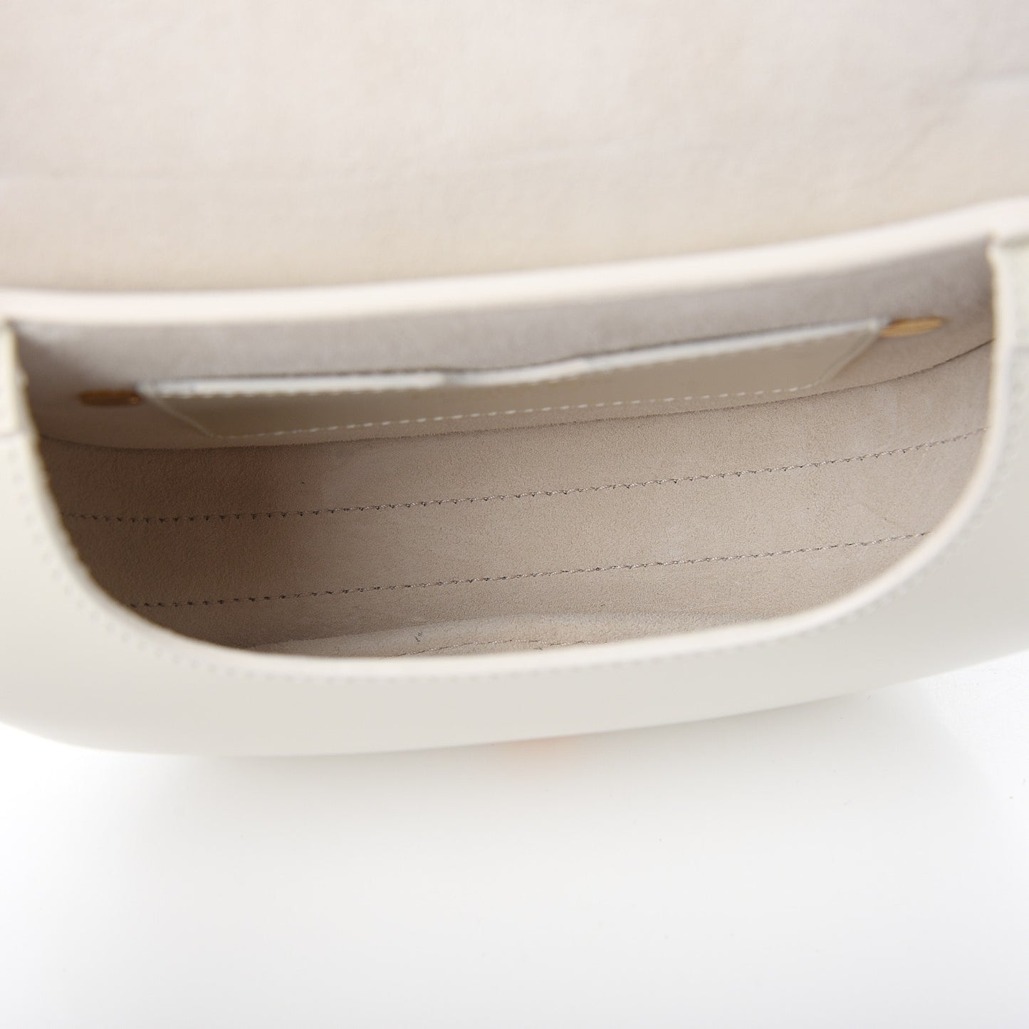Box Calfskin Small Bobby Bag White
