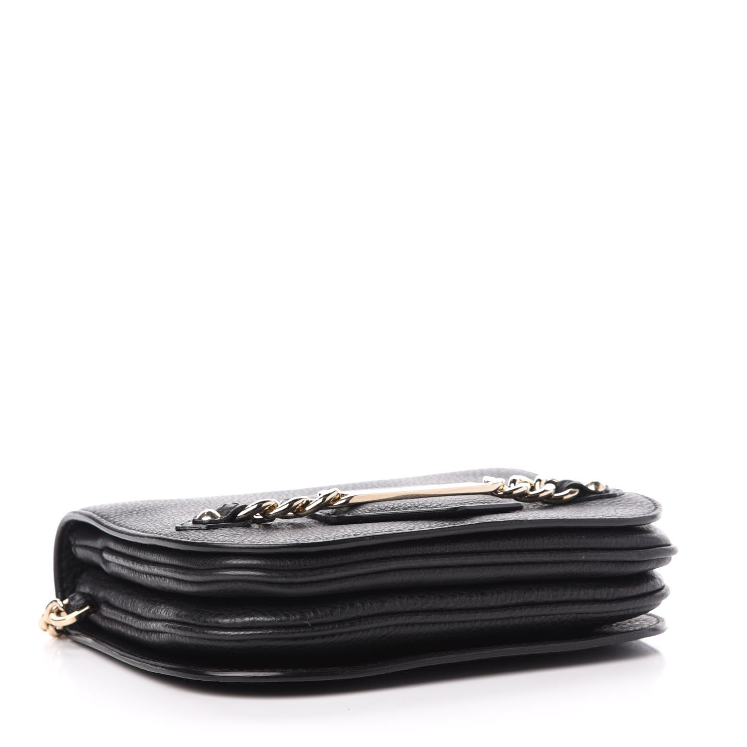 Jimmy Choo Calfskin Shadow Crossbody Bag Black 4 of 10