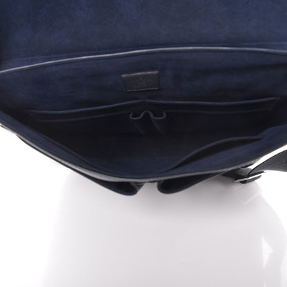Louis Vuitton Epi Christopher Messenger Navy Stripes 5 of 9
