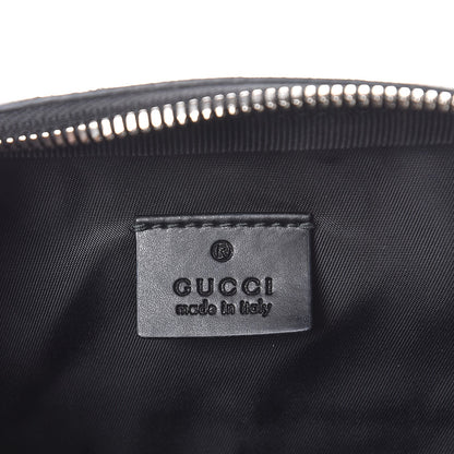 Gucci GG Supreme Monogram Web Belt Bag Black 6 of 9
