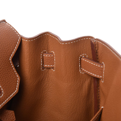 Hermes Togo Birkin 30 Gold 16 of 32