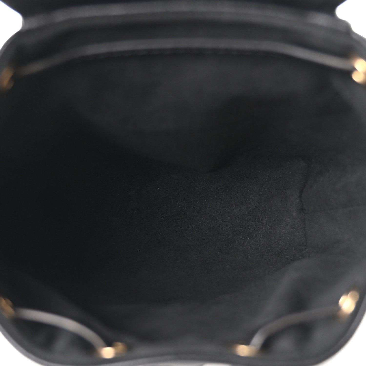 Louis Vuitton Lambskin Embossed Monogram Coussin Mini Backpack Black 5 of 9