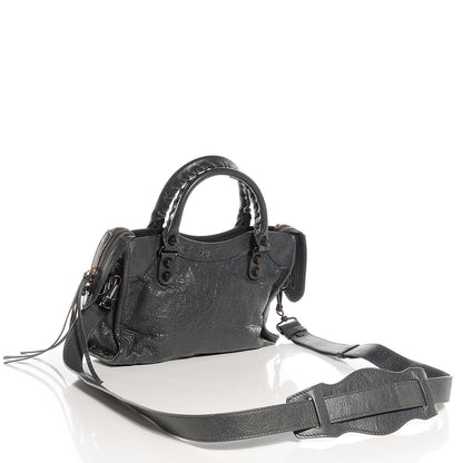 Balenciaga Agneau Mini City Gris Tarmac 4 of 11