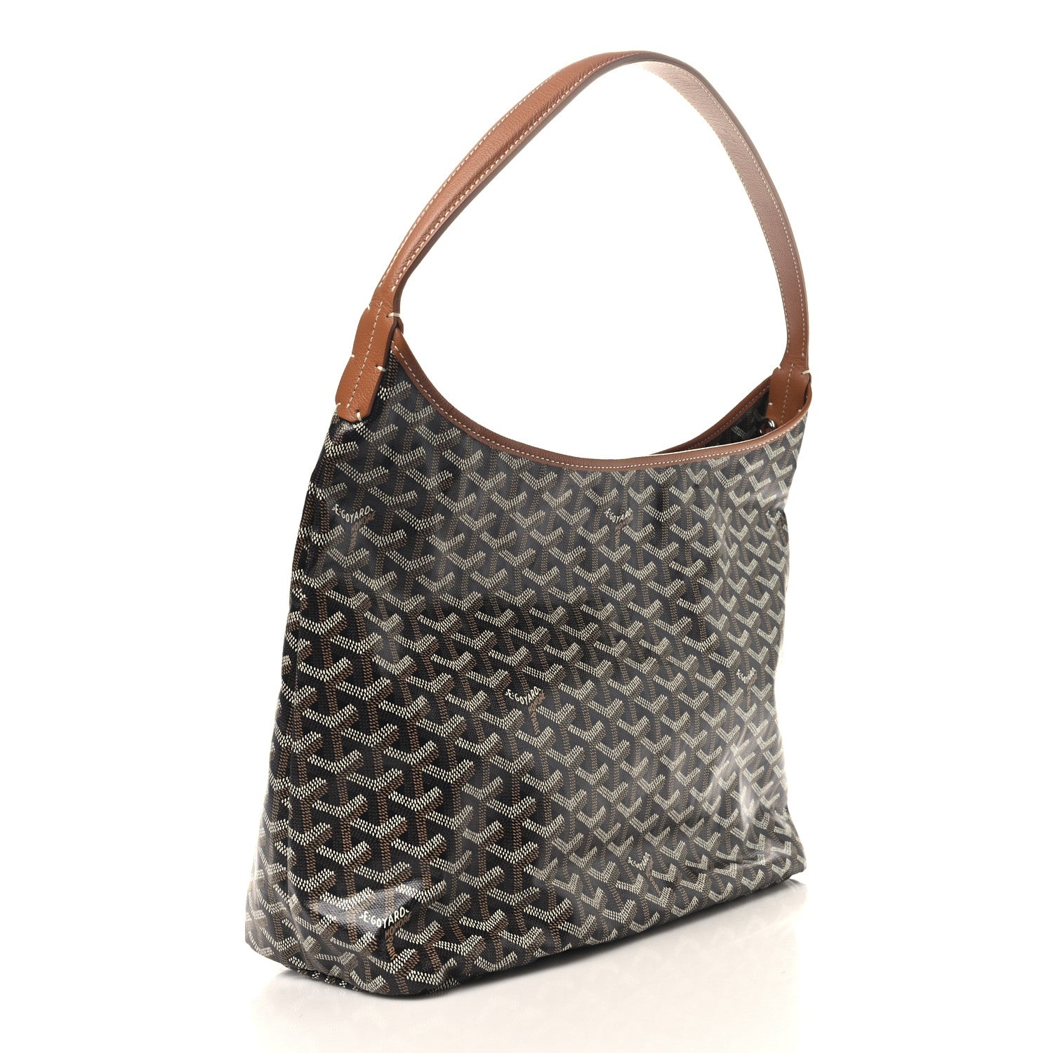 Goyard Goyardine Boheme Hobo Black Gold 4 of 10