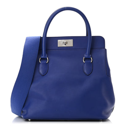 Hermes Swift Toolbox 26 Bleu Electrique 1 of 9