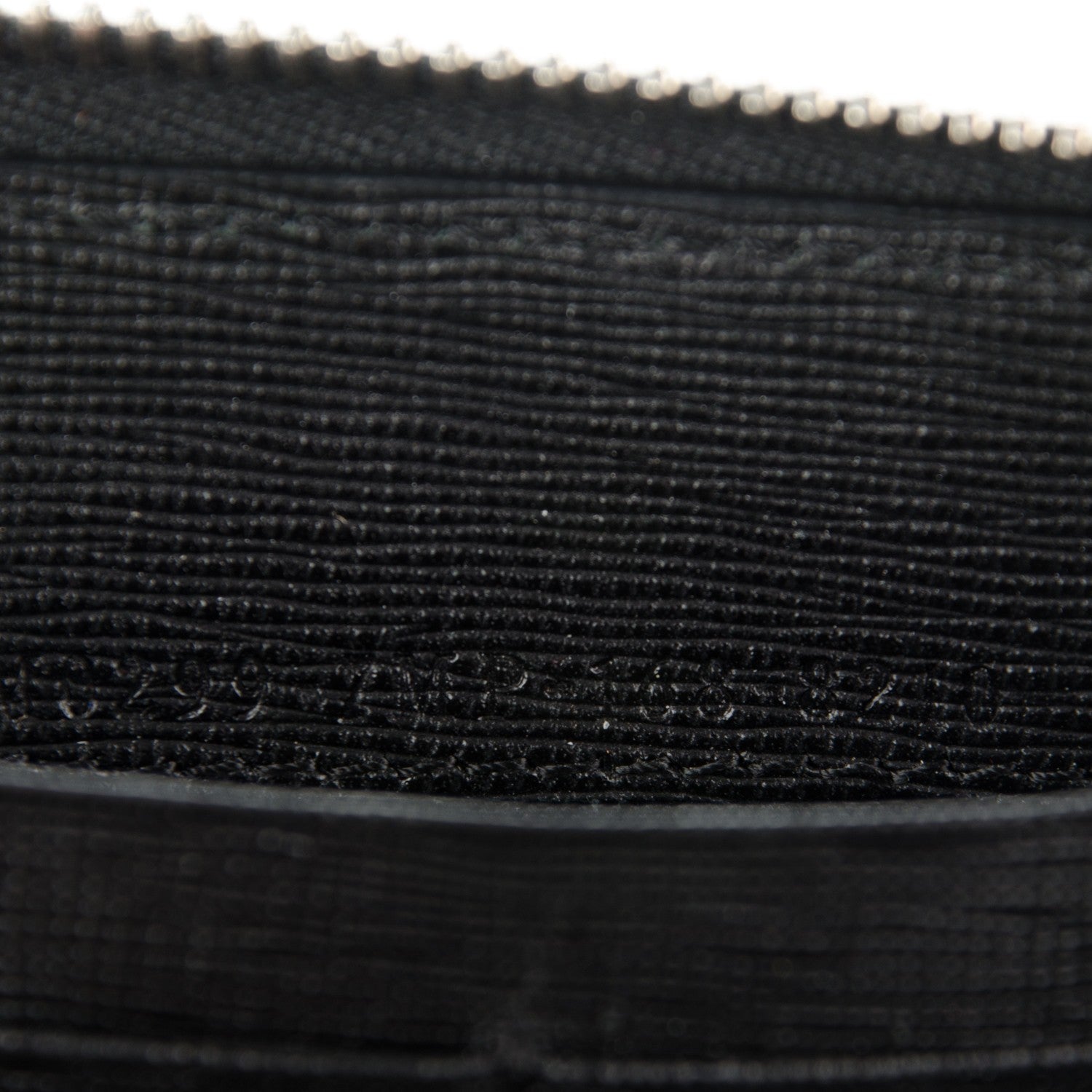 Fendi Vitello Elite Mink Fur Studded Karlito Zip Around Wallet Black 9 of 9