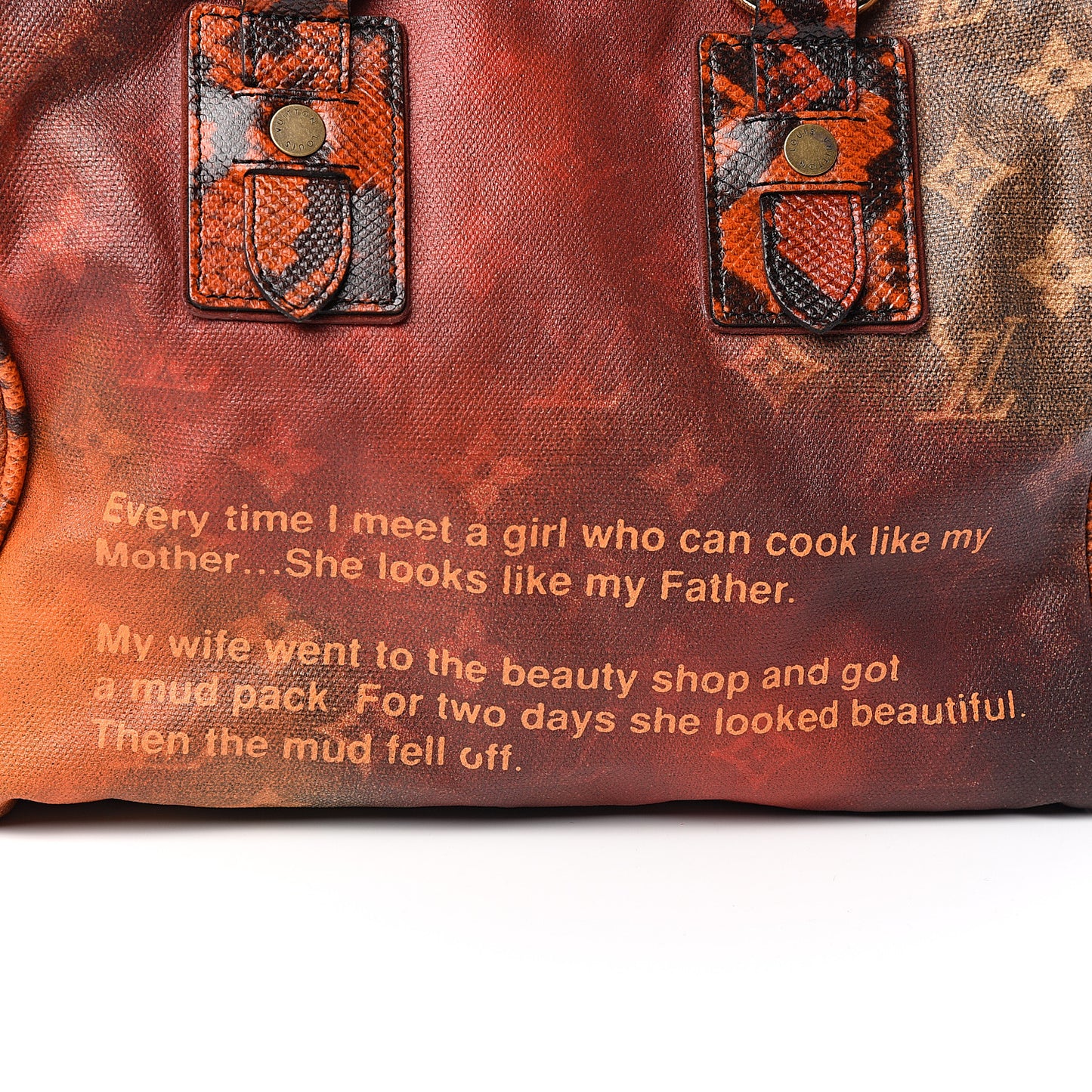 Monogram Karung Mancrazy Jokes Bag
