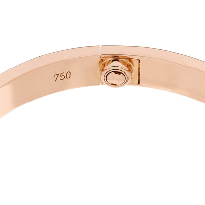 Cartier 18K Pink Gold LOVE Bracelet 17 6 of 7