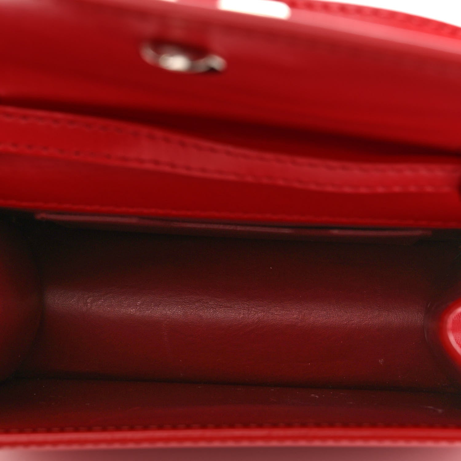 Off-White Calfskin Jitney 2.8 Belt Bag Crossbody Red 5 of 9