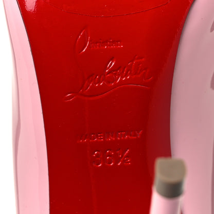 Christian Louboutin Patent Hot Chick 100 Pumps 36.5 Eglantine 6 of 10