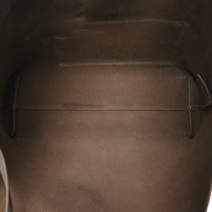 Saint Laurent Calfskin Large Shopping Tote Oyster Gray 6 of 11