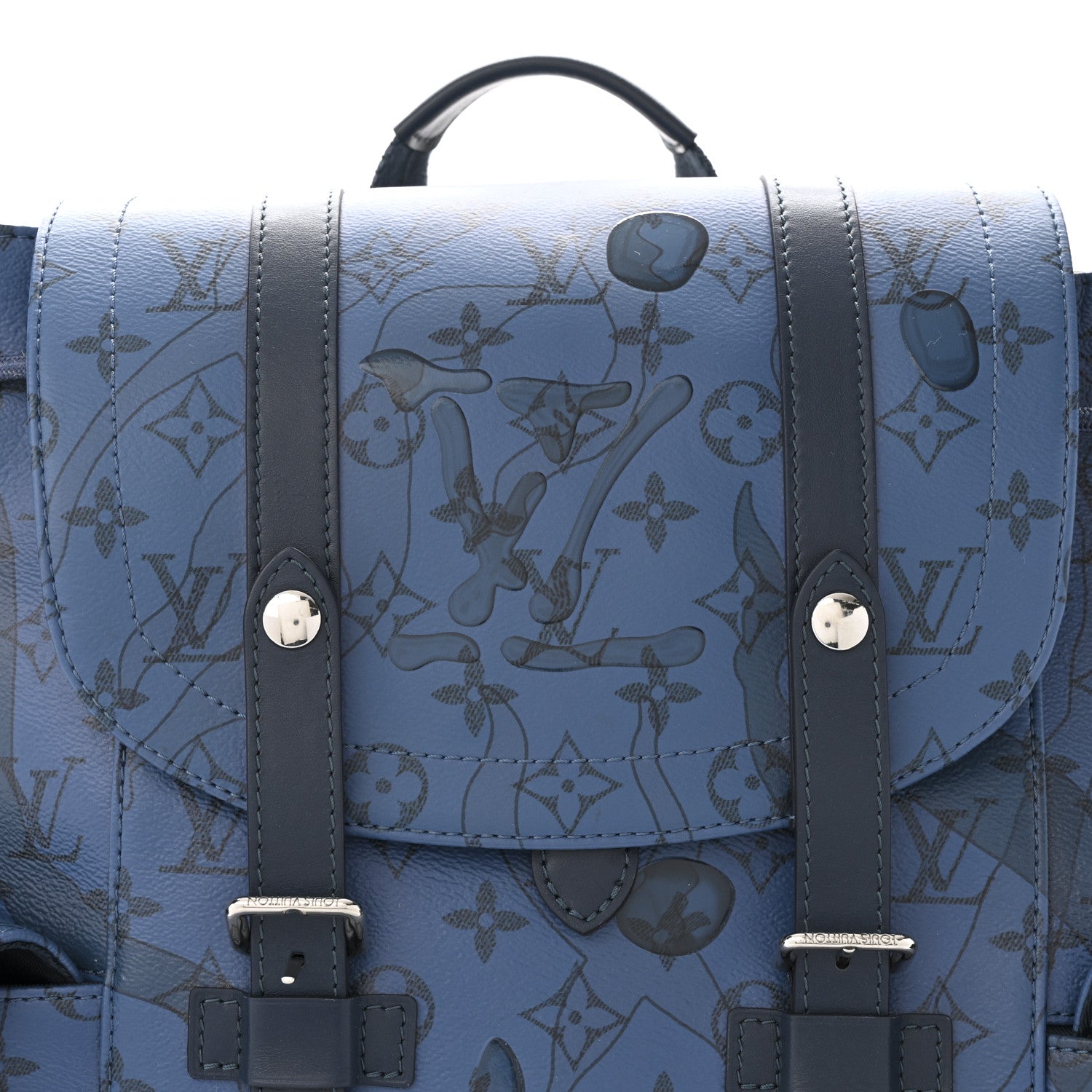 Louis Vuitton Monogram Aquagarden Christopher MM Backpack Abyss Blue 1737485 – FASHIONPHILE