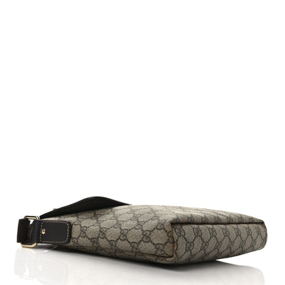 Gucci GG Plus Monogram Small Flap Messenger Bag Beige Dark Brown 3 of 10