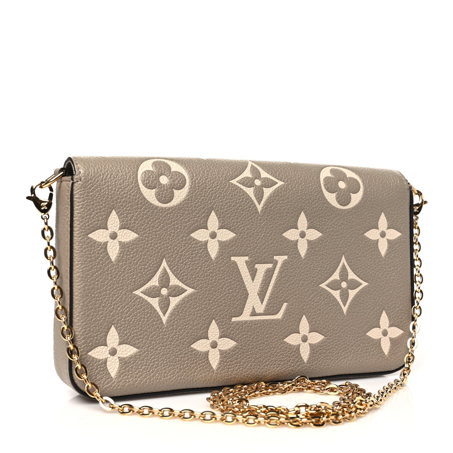 Empreinte Monogram Giant Felicie Pochette Tourterelle Creme