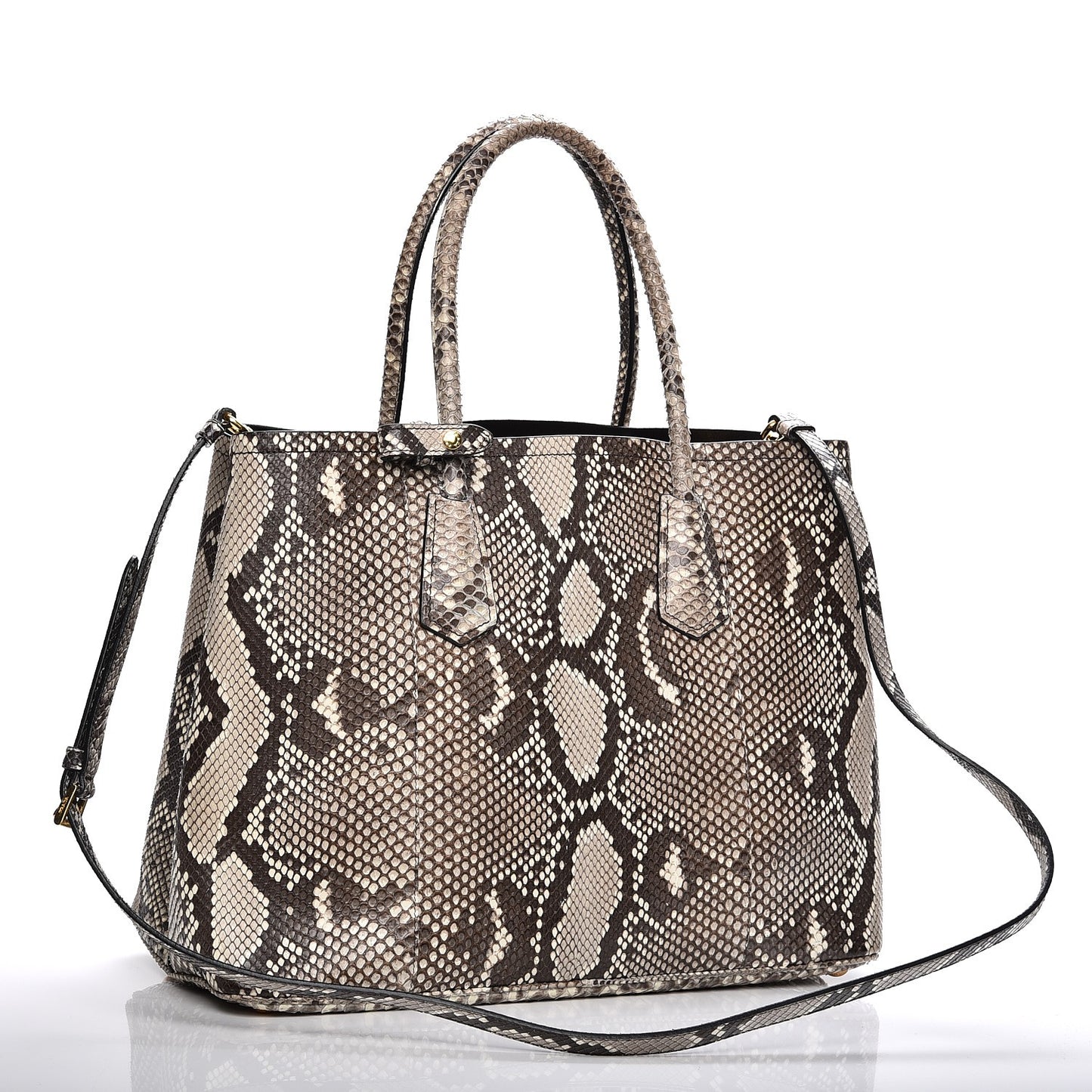 Python Large Double Bag Roccia