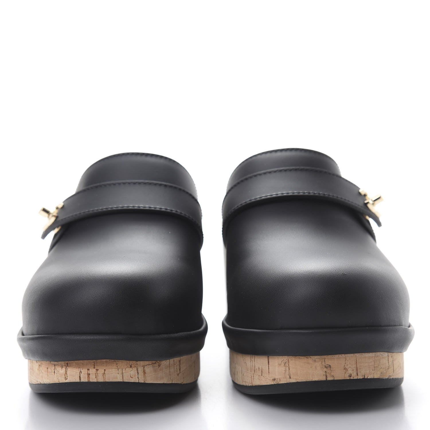Chanel Calfskin CC Turn Lock Clogs 40 Black 2 of 8