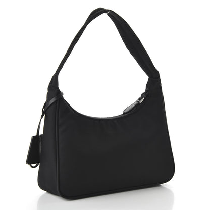 Prada Tessuto Nylon Mini Re-Edition 2000 Bag Black 3 of 9