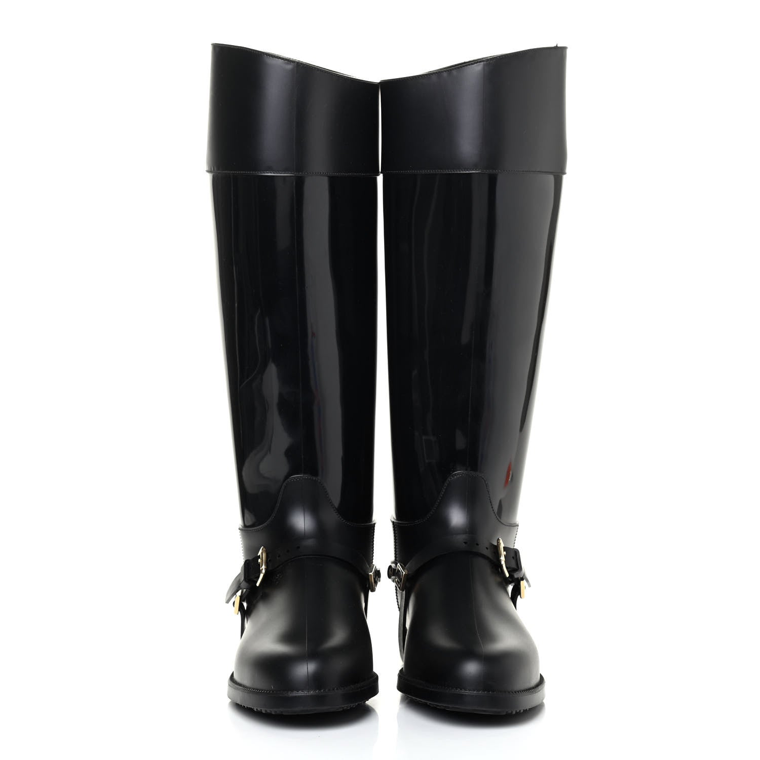 Jimmy Choo PVC Rubber Cheshire Rain Boots 39 Black 2 of 13