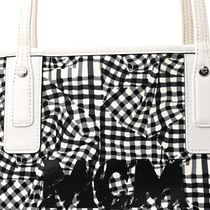 MCM Visetos Medium Liz Reversible Shopper Tote White 21 of 22