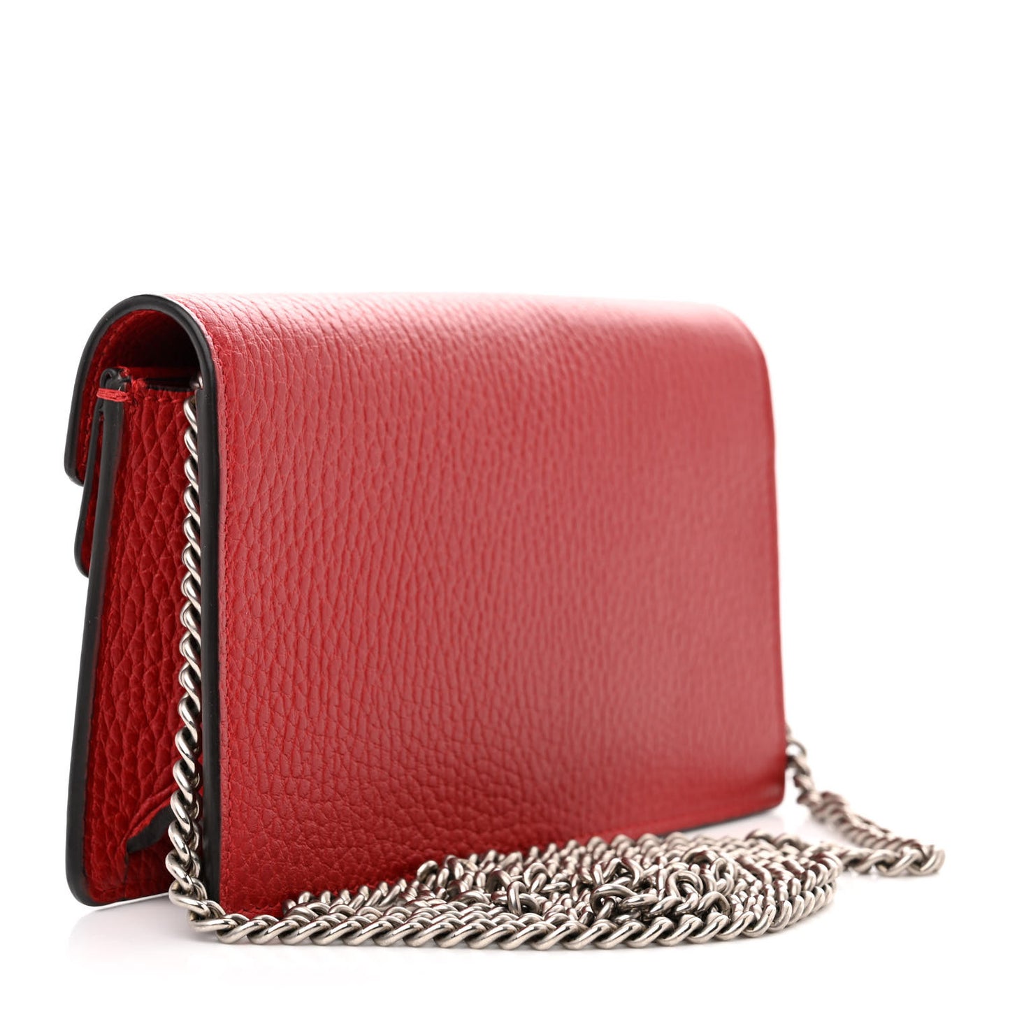 Calfskin Super Mini Dionysus Shoulder Bag Hibiscus Red