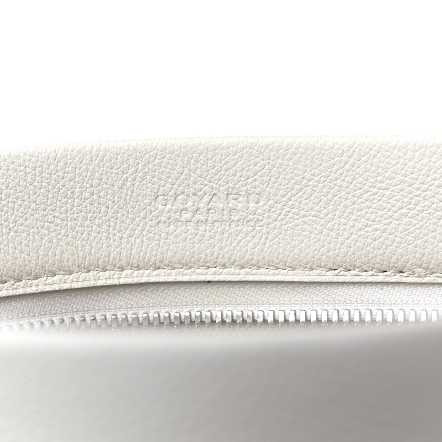 Goyardine Conti Pouch White