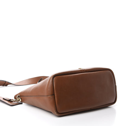 Chloe Smooth Calfskin Medium Baylee Chain Tote Tobacco 4 of 12