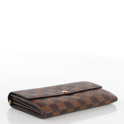 Louis Vuitton Damier Ebene Sarah Wallet 4 of 7