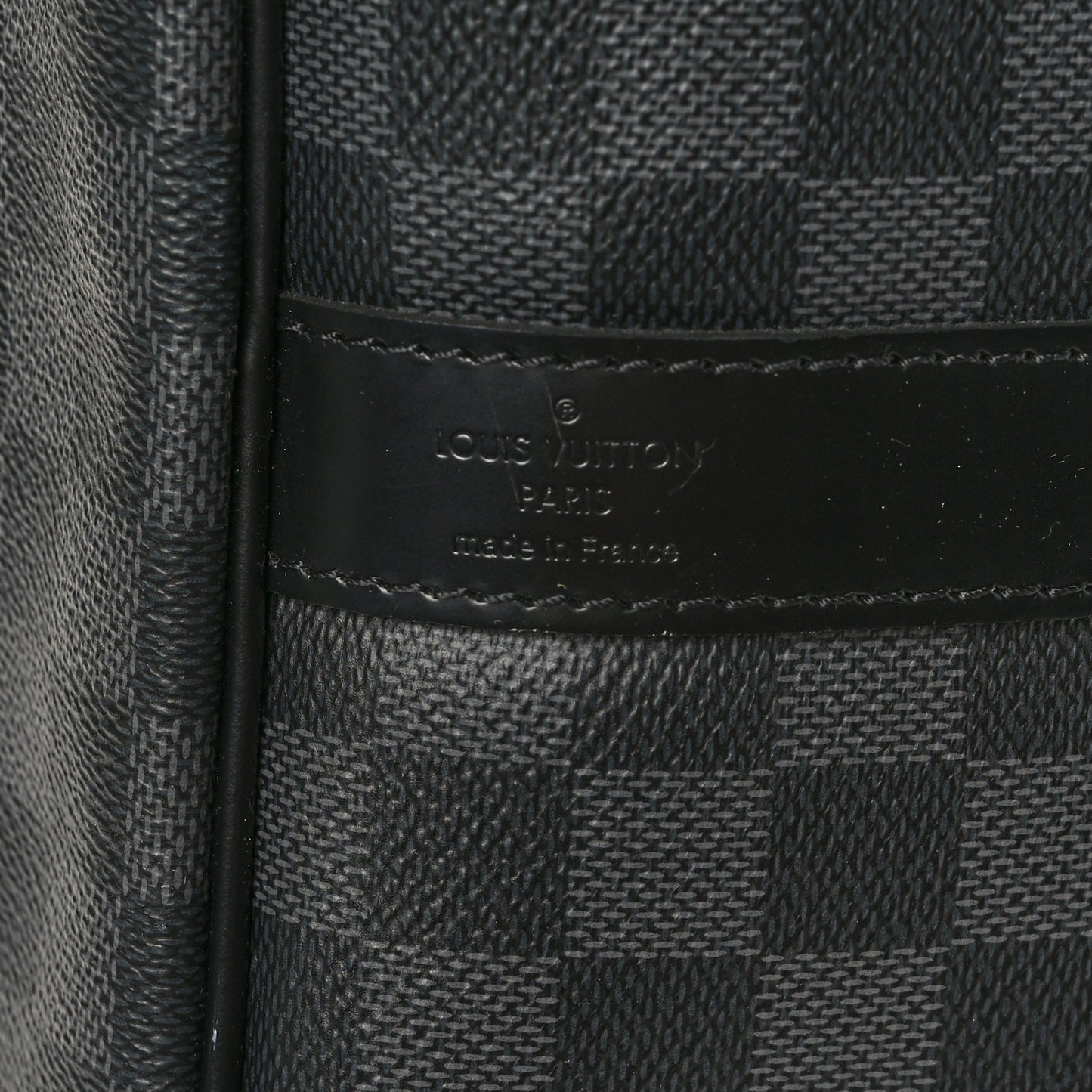 Damier Graphite Keepall Bandouliere 55
