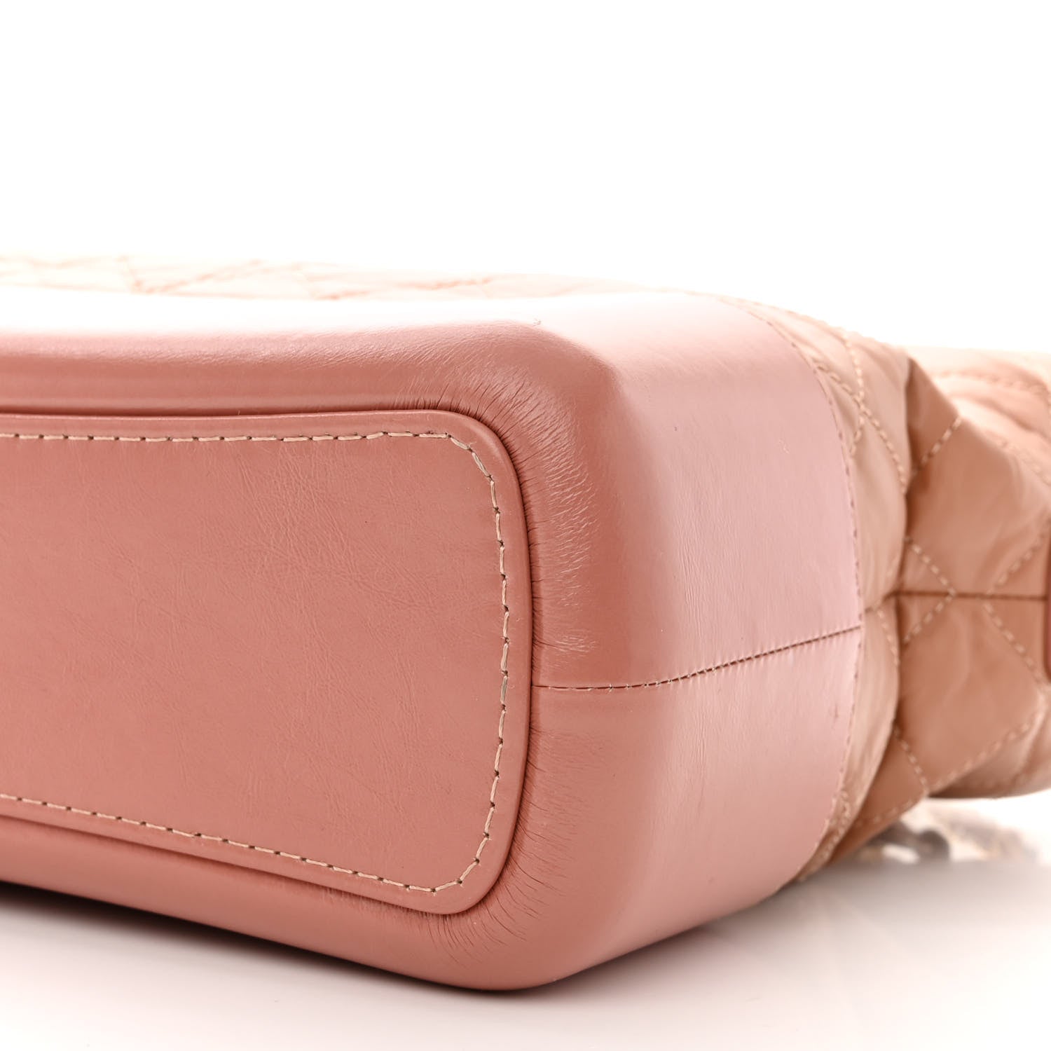 Chanel Aged Calfskin Quilted Medium Gabrielle Hobo Pink 10 of 10