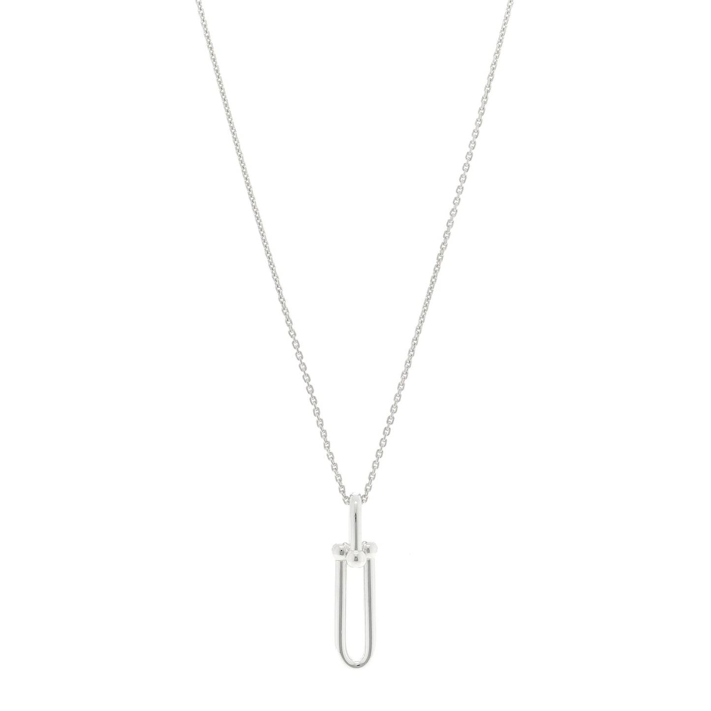 Sterling Silver HardWear Link Pendant Necklace