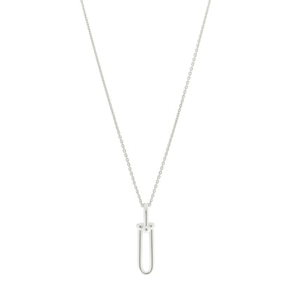 Tiffany Sterling Silver HardWear Link Pendant Necklace 1 of 4