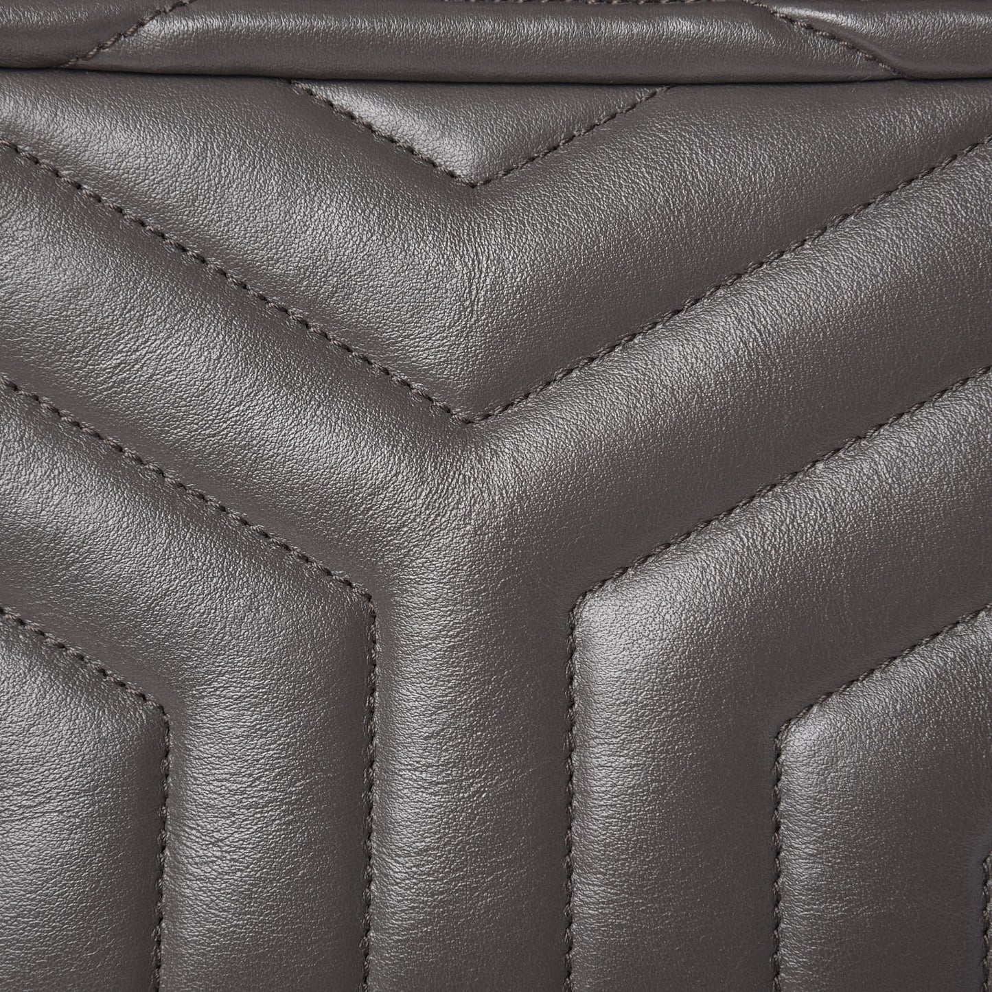 Calfskin Y Quilted Monogram Small Loulou Chain Satchel Earth