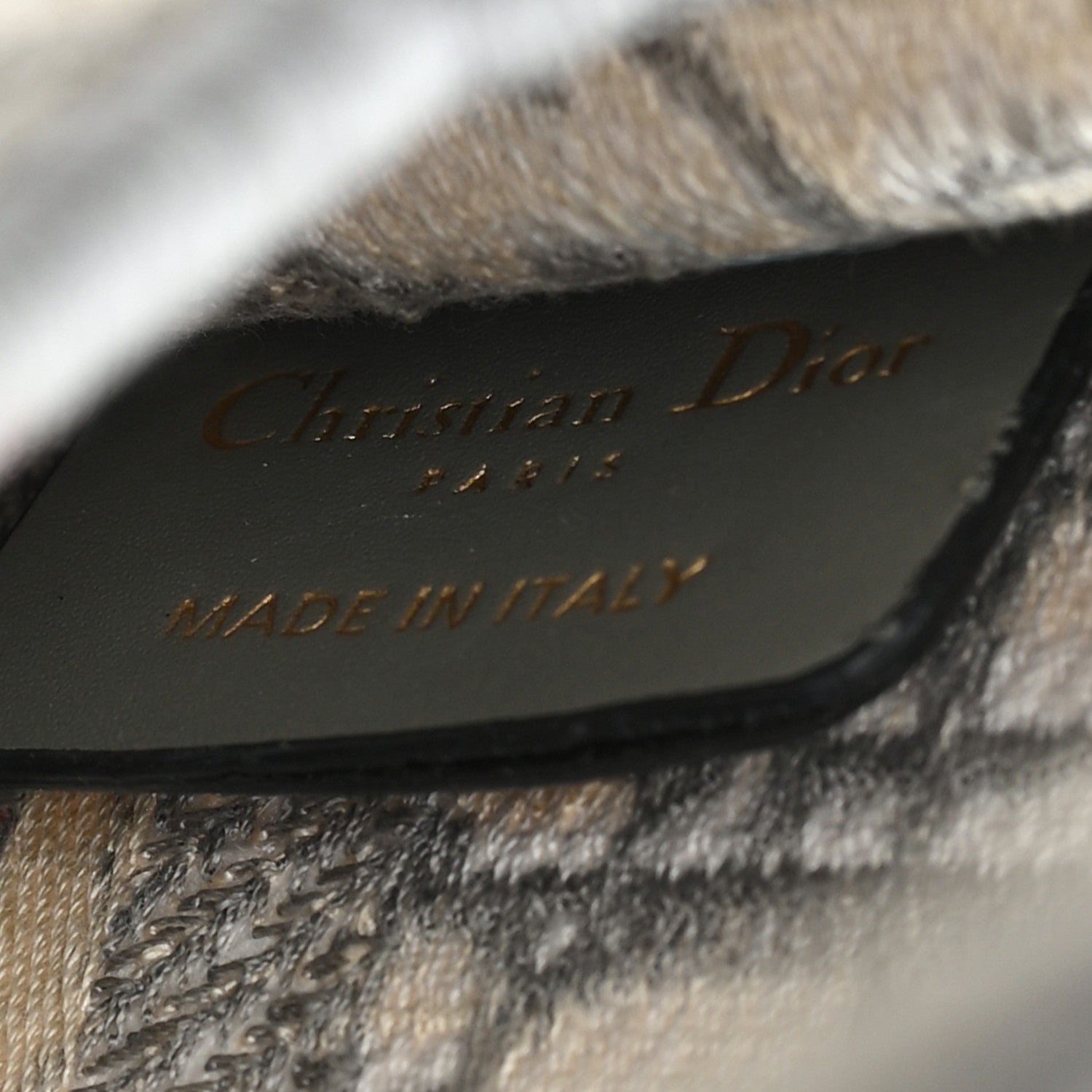 Christian Dior Oblique Mini Book Tote Grey Multicolor 6 of 12