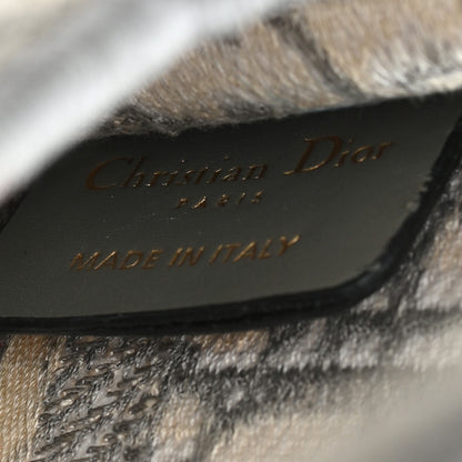 Christian Dior Oblique Mini Book Tote Grey Multicolor 6 of 12