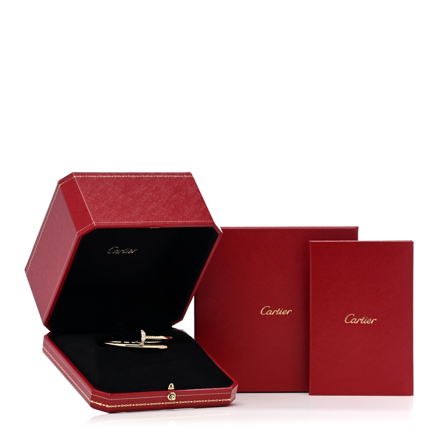 Cartier 18K Yellow Gold Diamond Juste Un Clou Bracelet 15 6 of 6