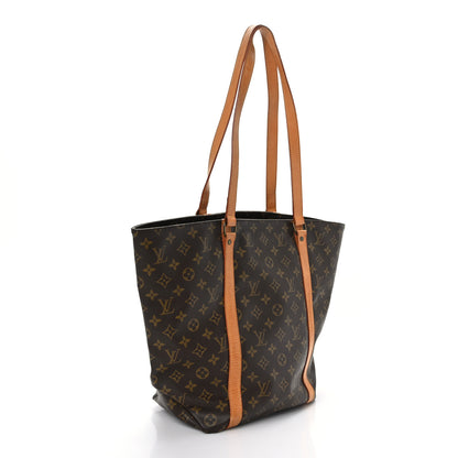 Louis Vuitton Monogram Sac Shopping Tote 3 of 9