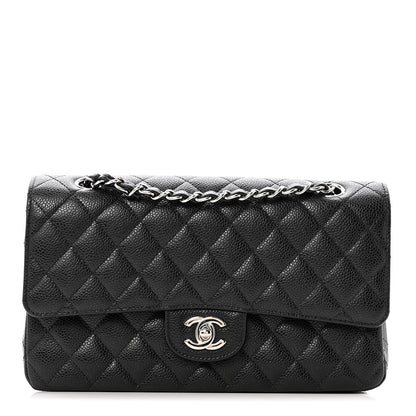 Chanel Caviar Quilted Medium Double Flap Black 1 of 13
