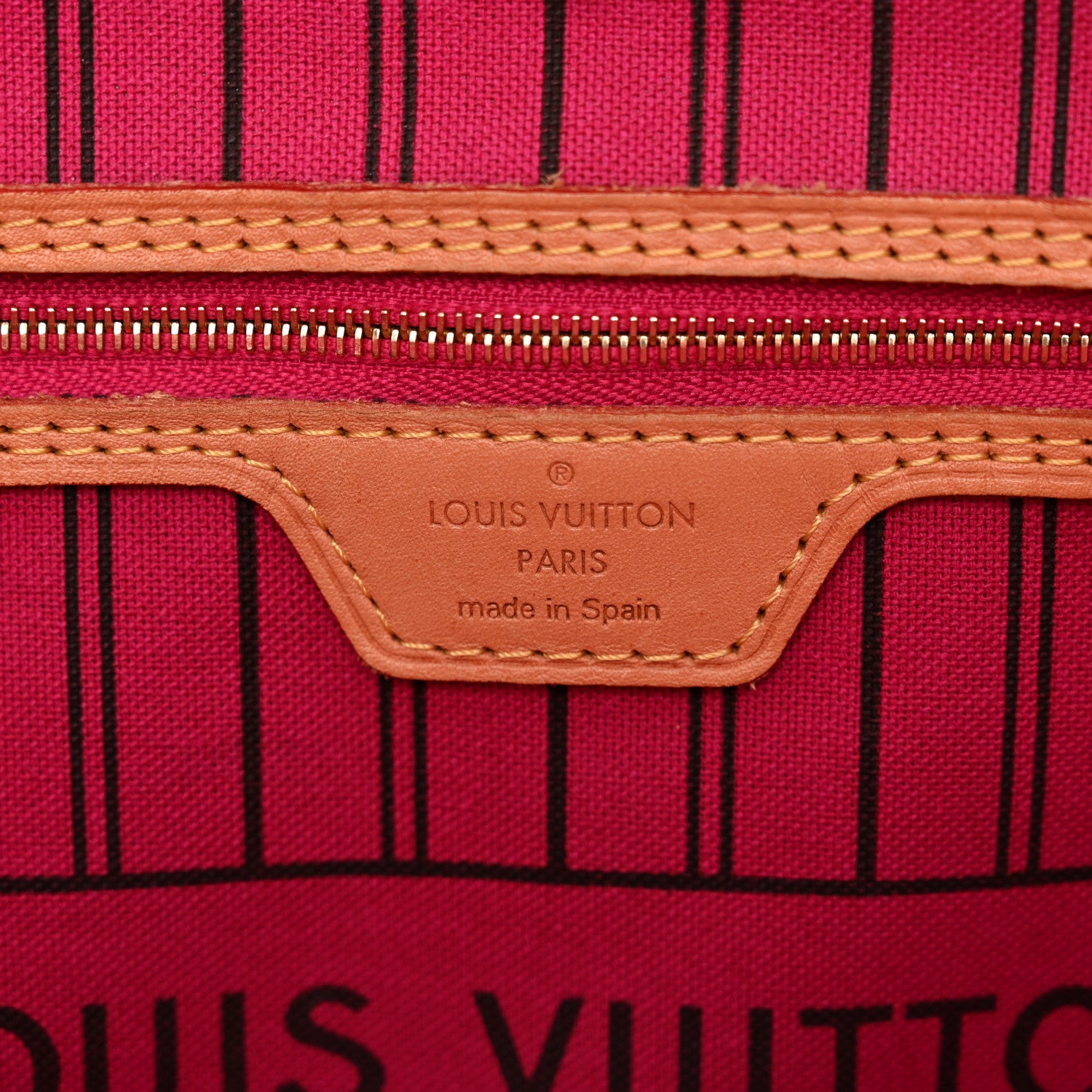 Louis Vuitton Monogram Neo Neverfull MM Fuchsia 5 of 10