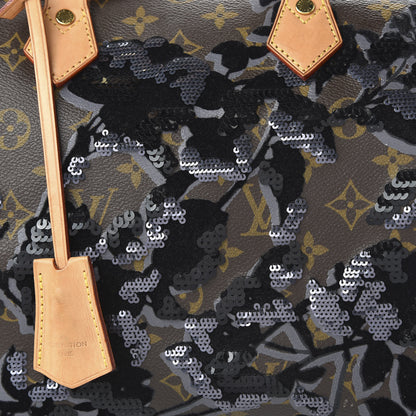 Louis Vuitton Monogram Fleur De Jais Sequins Speedy 30 9 of 9