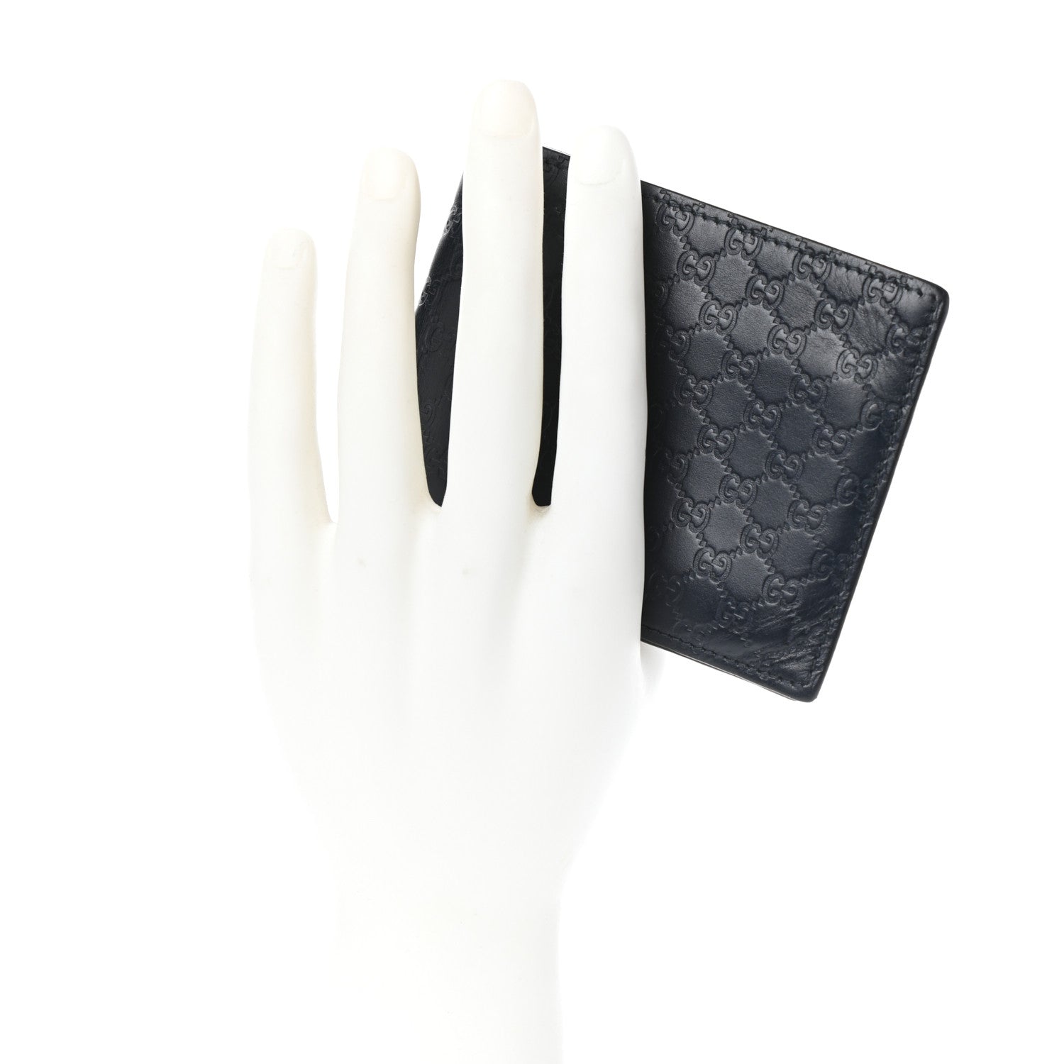Gucci Microguccissima Bi-Fold Wallet Black 2 of 6