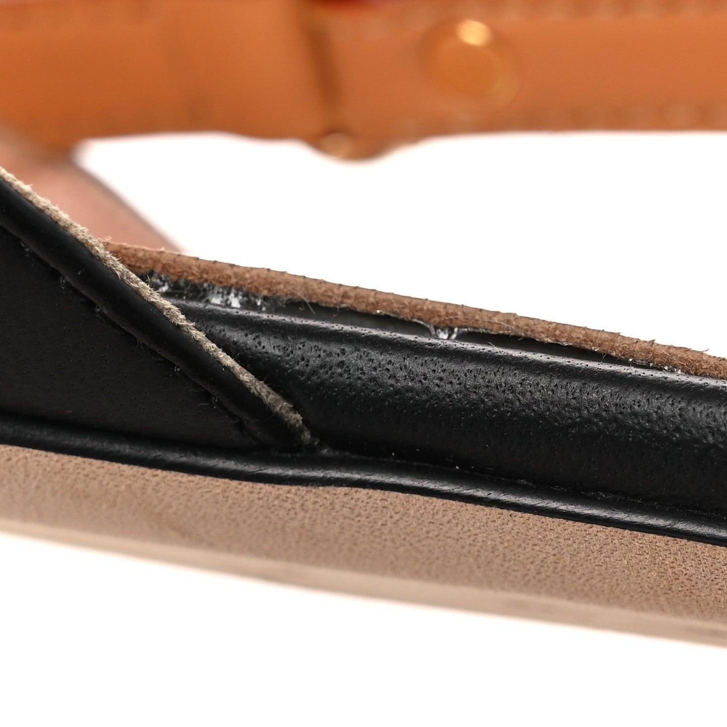 Calfskin Blossom Slingback Flat Ballerina 36 Black